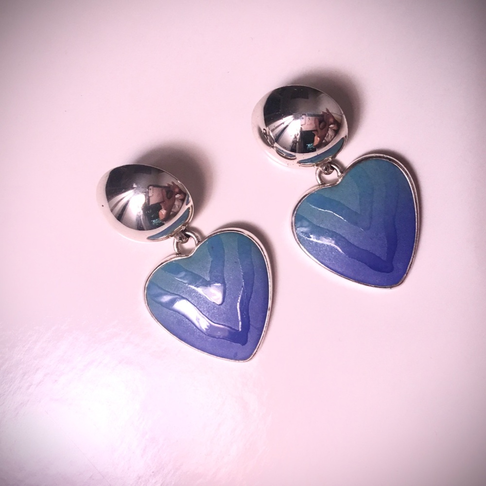 Cannon silver earrings